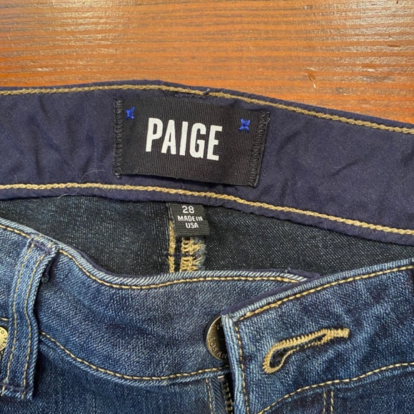 PAIGE Skyline Skinny Jeans in Brentyn - Picture 3 of 5